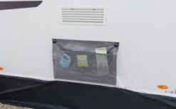 Dometic Copri Passaruota Singolo / Gonna A Pavimento 75 X 50 Cm Nero