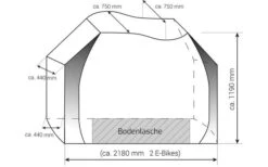Copertura Per Biciclette Professional Per 2 Biciclette