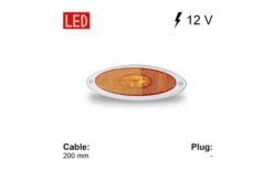 Jokon SMLR 2010 Luce Di Posizione Laterale 12 V Telaio Bianco