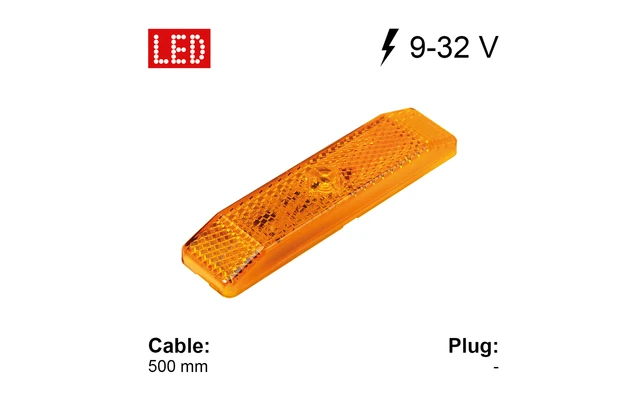 Jokon SMLR 2019 Luce Di Ingombro Laterale Con Riflettore 12 E 24 V 3 Jokon SMLR 2019 Luce Di Ingombro Laterale Con Riflettore 12 E 24 V