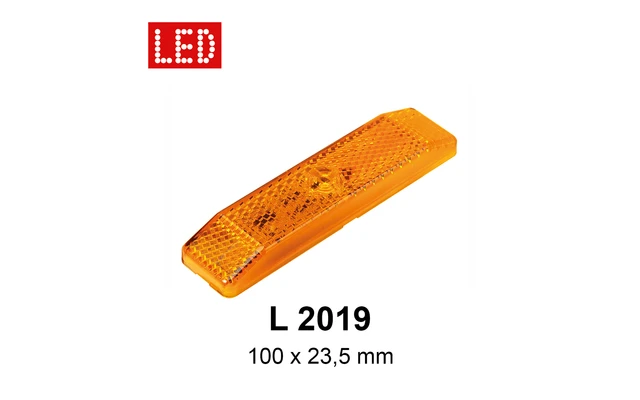 Jokon SMLR 2019 Luce Di Ingombro Laterale Con Riflettore 12 E 24 V 5 Jokon SMLR 2019 Luce Di Ingombro Laterale Con Riflettore 12 E 24 V - immagine 3