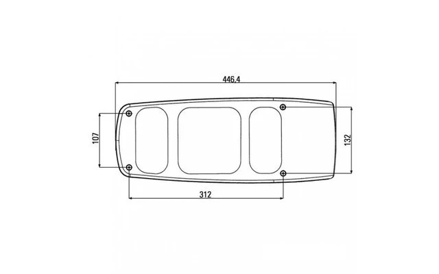 Hella Luce Posteriore Sinistra 3 Hella Luce Posteriore Sinistra