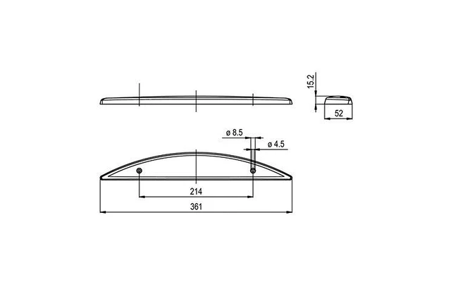 Jokon ZHBL 25 Luce Supplementare Del Freno 12 V Trasparente 7 Jokon ZHBL 25 Luce Supplementare Del Freno 12 V Trasparente - immagine 5