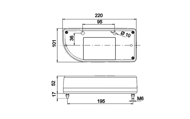 Jokon L 821 Luce Multifunzionale Per Veicoli 12 V Destra 4 Jokon L 821 Luce Multifunzionale Per Veicoli 12 V Destra - immagine 2